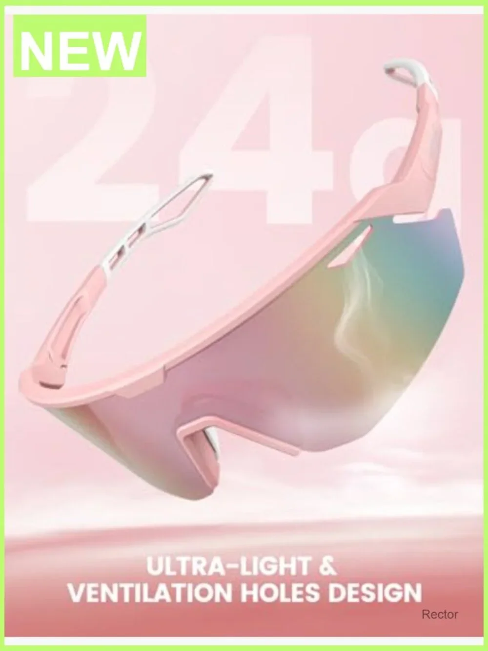 Polarized Sports Sunglasses UV400 for Running Cycling Baseball Fishing